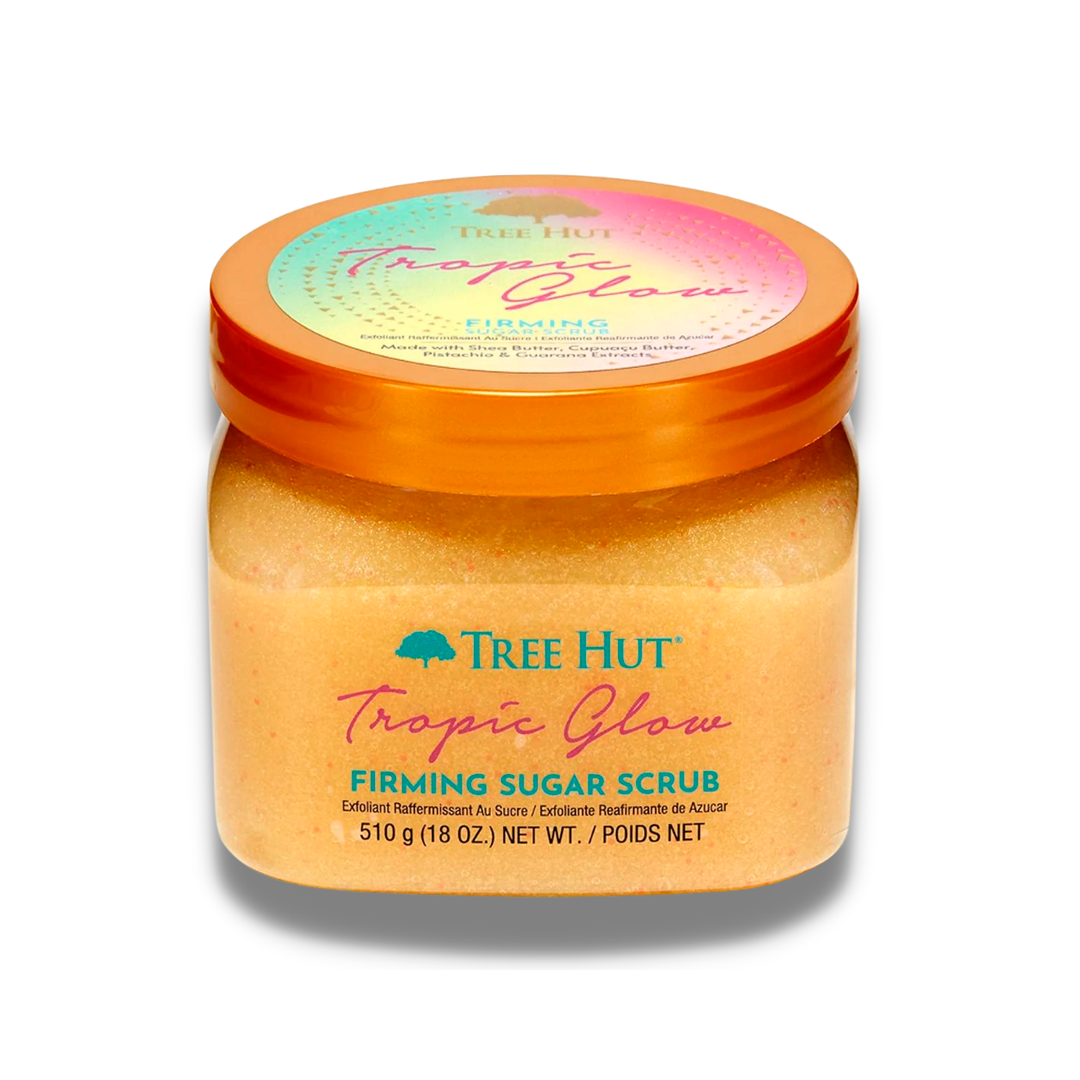 TREE HUT EXFOLIANTE TROPIC GLOW FIRMING SUGAR SCRUB 510G
