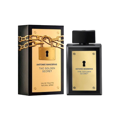 ANTONIO BANDERAS THE GOLDEN SECRET MEN 100ML EDT NOVA EMBALAGEM