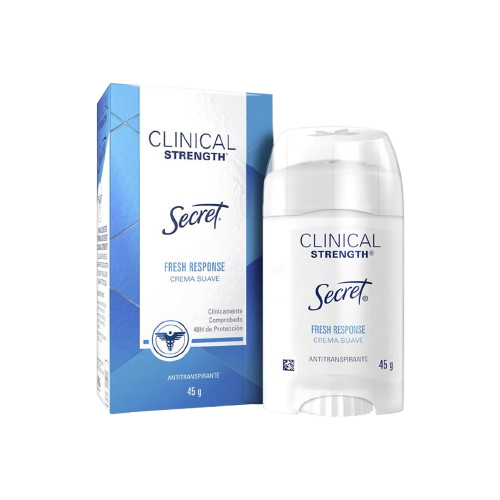 Anúncio: Des Secret Clinical Strength Fresh Response Crema Suave 45Gr*