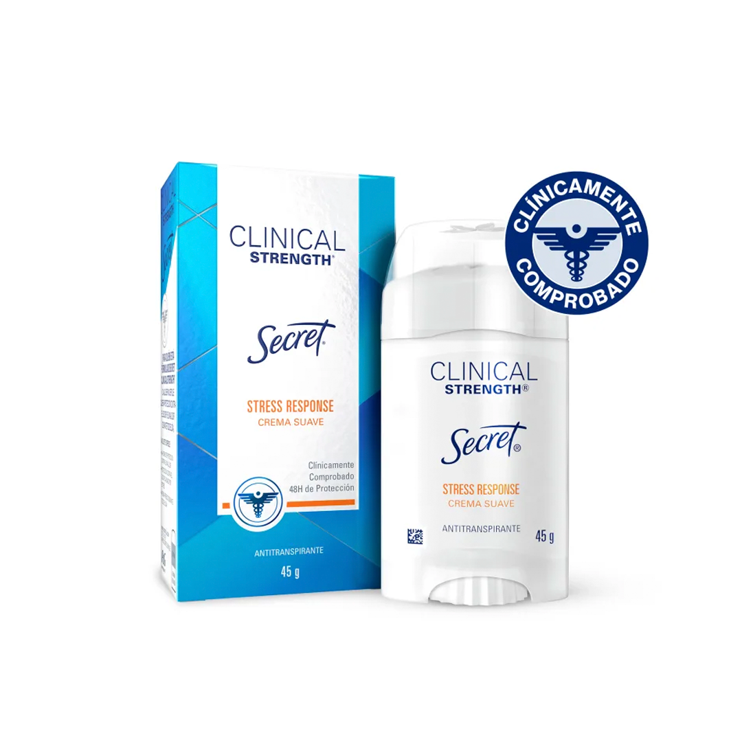 DES SECRET CLINICAL STRENGTH STRESS RESPONSE CREMA SUAVE 45GR