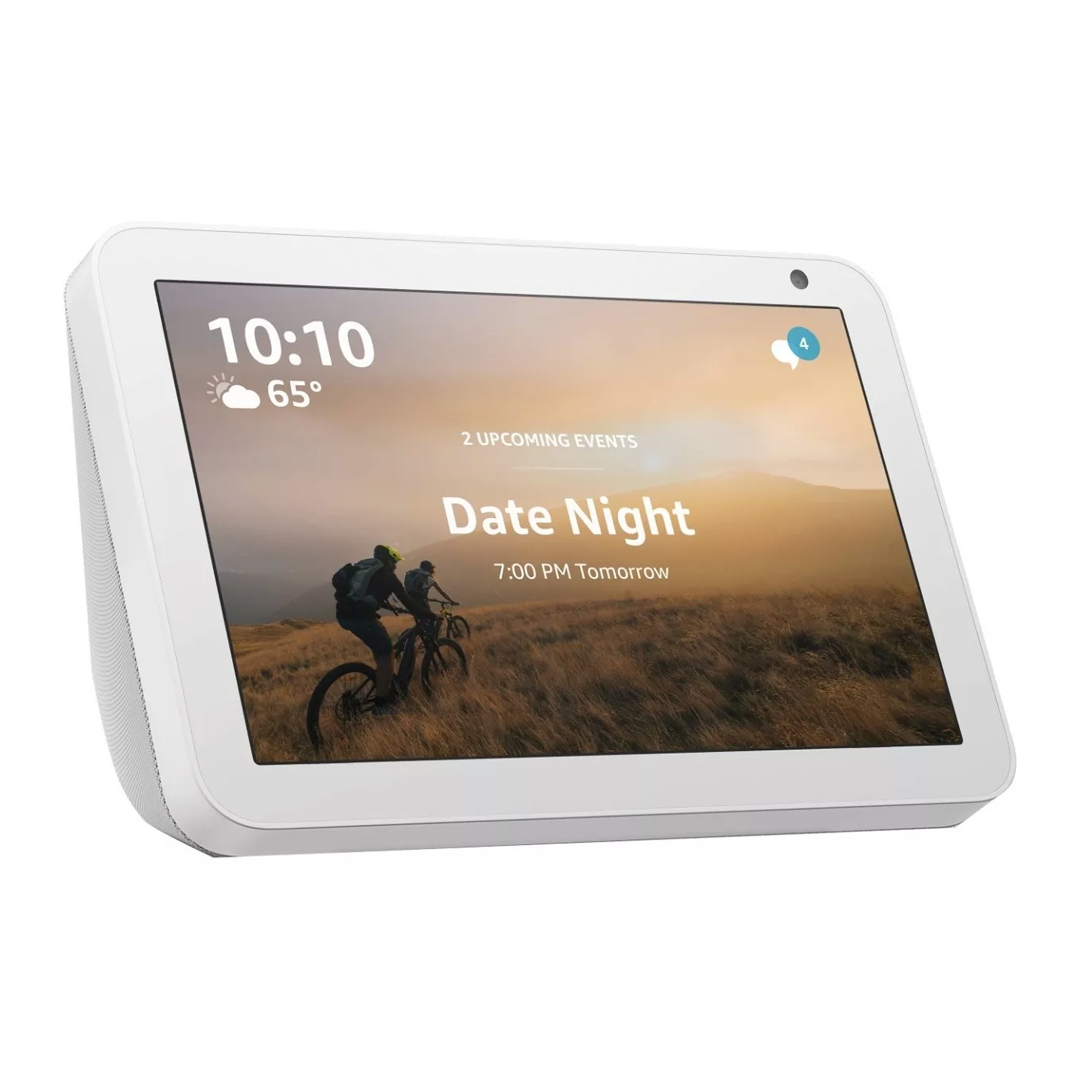 SPEAKER AMAZON ECHO SHOW ALEXA 8 3GN BT SANDSTONE BRANCO R85SD6