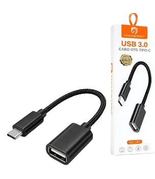 Anúncio: Ac Adaptador USB-C /USB H Maston USB Hz-167 Preto