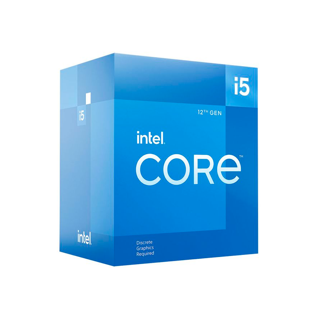 CPU 1700 INTEL CORE I5 12400F 2.5GHZ/18MB C/COOLER S/VIDEO