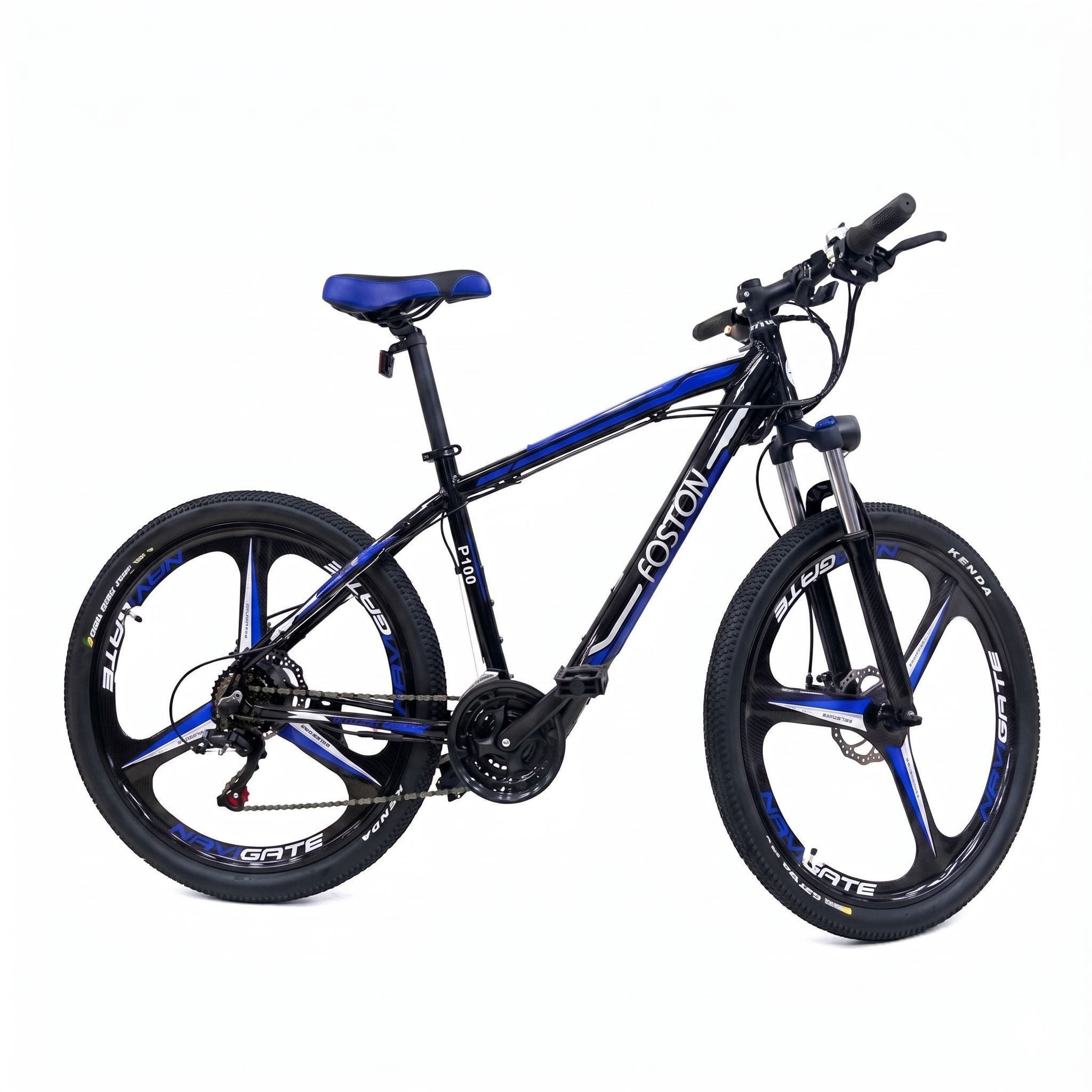 BICICLETA ELETRICA FOSTON FS-P100 AZUL