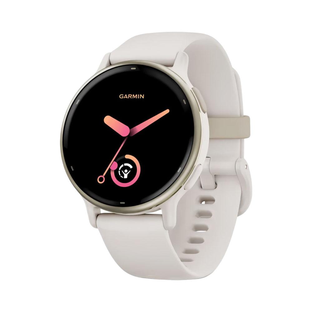 RELOGIO GARMIN VIVOACTIVE 5 CREAM GOLD/IVORY 010-02862-11