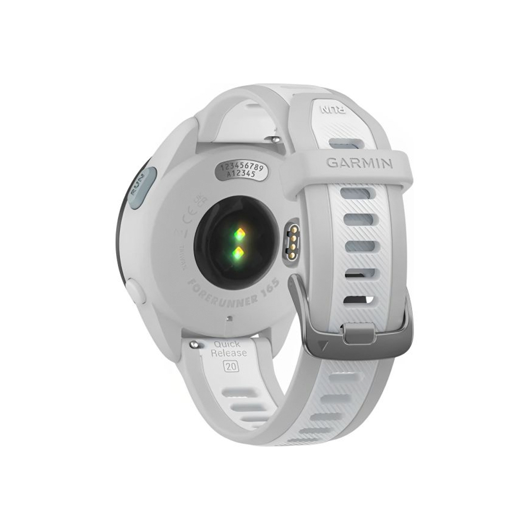 RELOGIO GARMIN FORERUNNER 165 MUSIC MIST GRAY/WHITE 010-02863-31