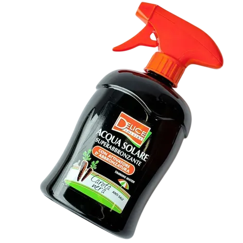 Bronzeador Delice Solaire Acqua Solare SUP Abronzan Carota NERA 500ML