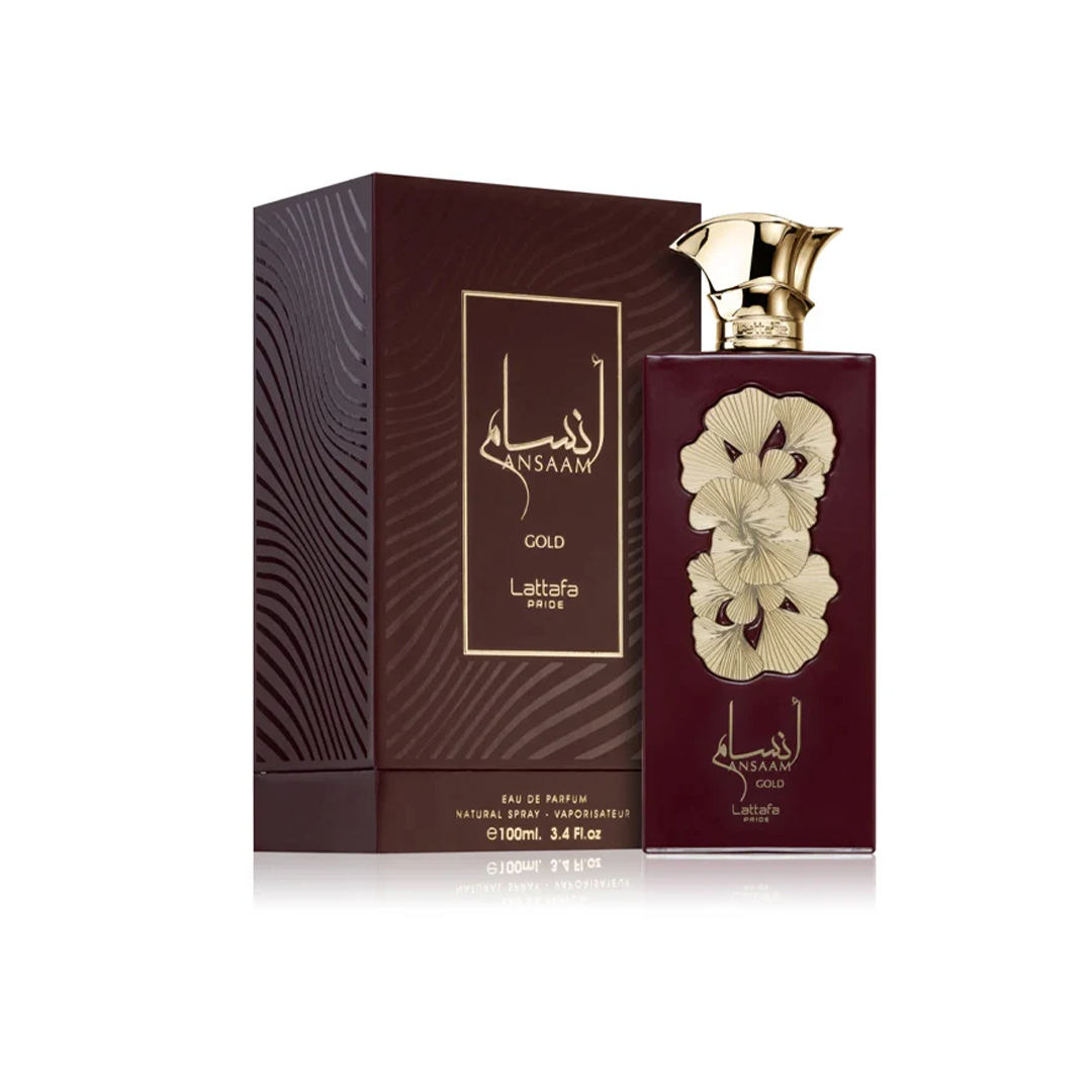 Lattafa Ansaam Gold ユニセックス香水 100ml LATTAFA ANSAAM GOLD 100ML UNISEX EDP 738191 | LG Importados