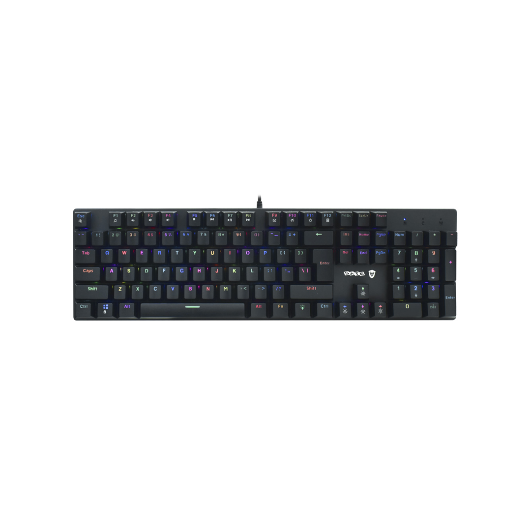 TECLADO USB MEC GAMER SATELLITE GK-31 RGB INGLES