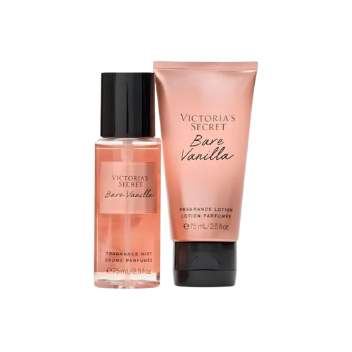 KIT VICTORIA'S SECRET BARE VANILLA SPLASH+LO€AO 75ML 662136/905226