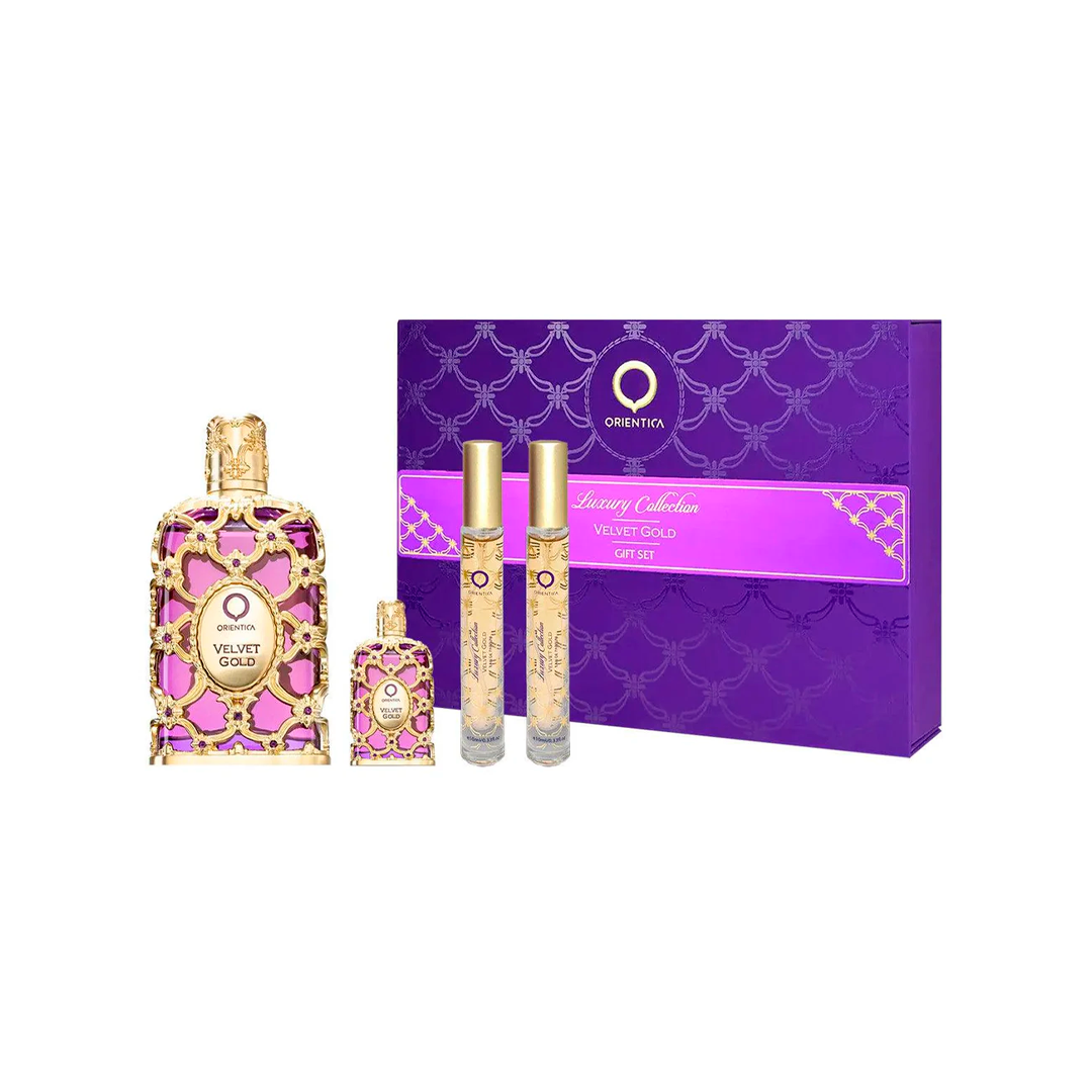 ORIENTICA KIT LUXURY COLLECTION VELVET GOLD 80ML EDP+7.5ML+2X10ML 8104