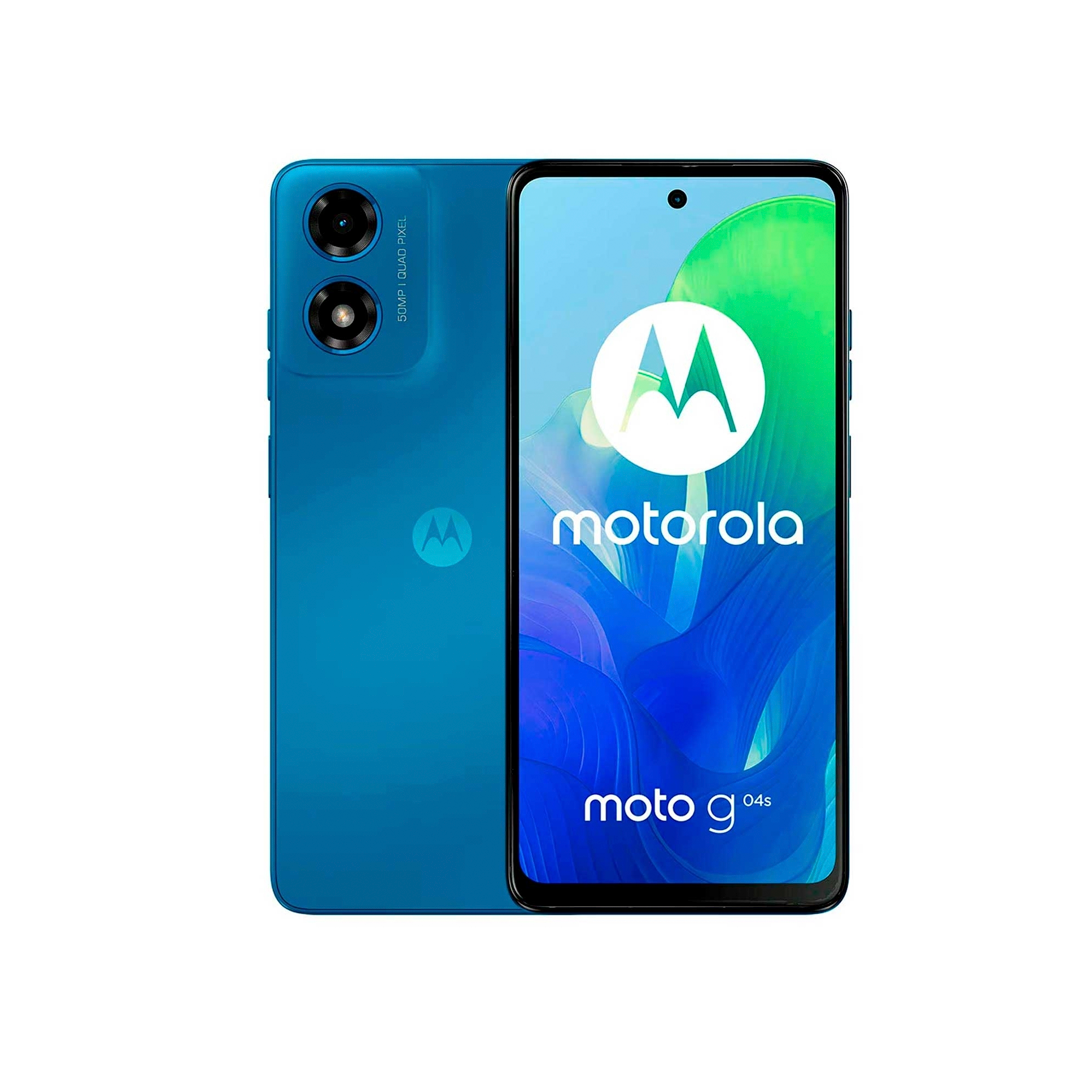 CEL MOTOROLA G04S XT-2421-7 4GB+256GB BLUE 6.5"/DUAL CHIP