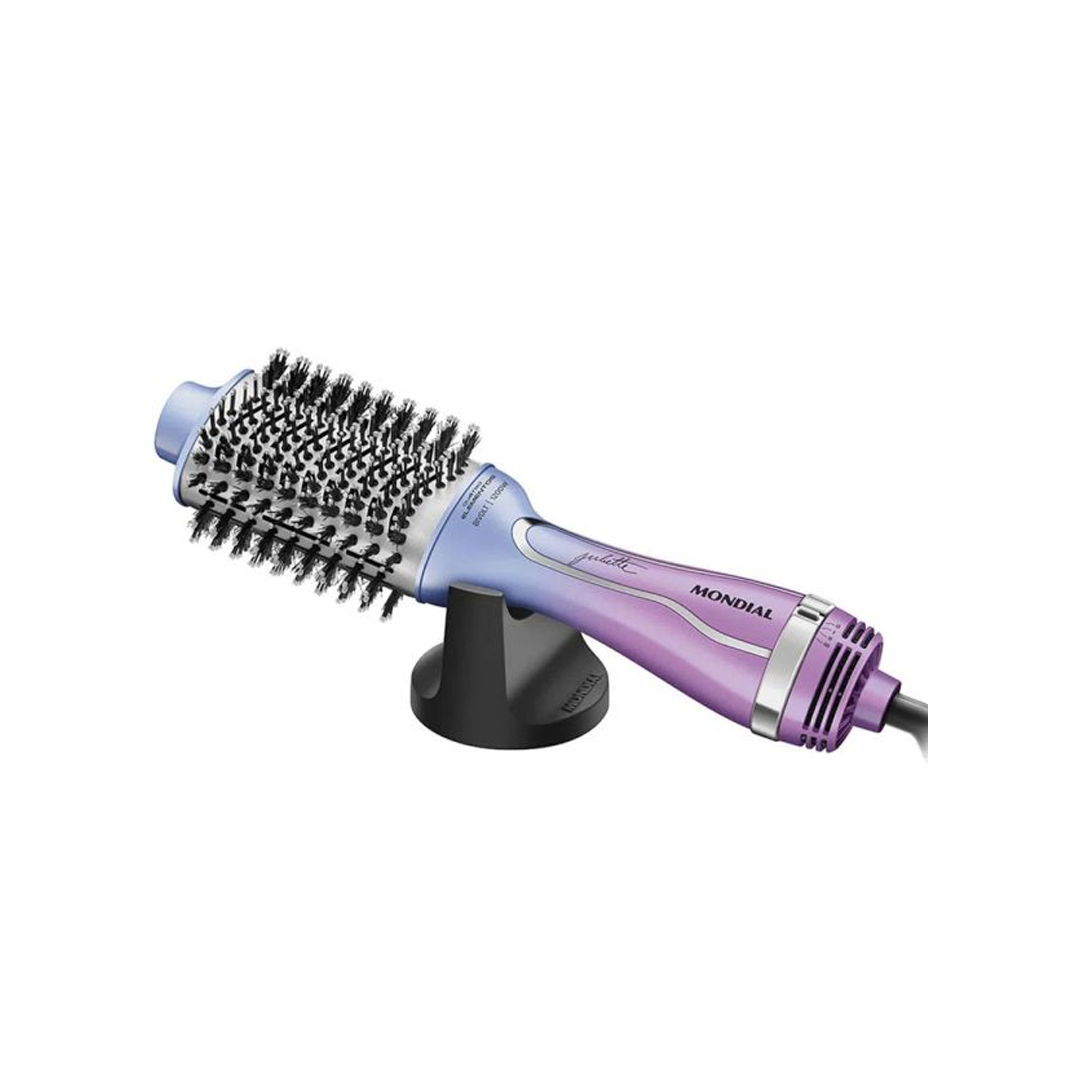 ESCOVA SECADORA MONDIAL JULIETTE ES-JU-03 ROXO/AZUL 1200W/BIVOLT 3456