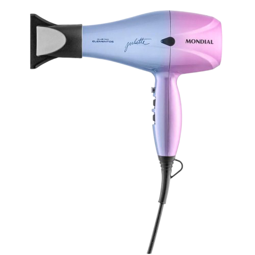 SECADORA MONDIAL JULIETTE SCP-JU-03 ROXO/AZUL C/DIFUSOR 110V