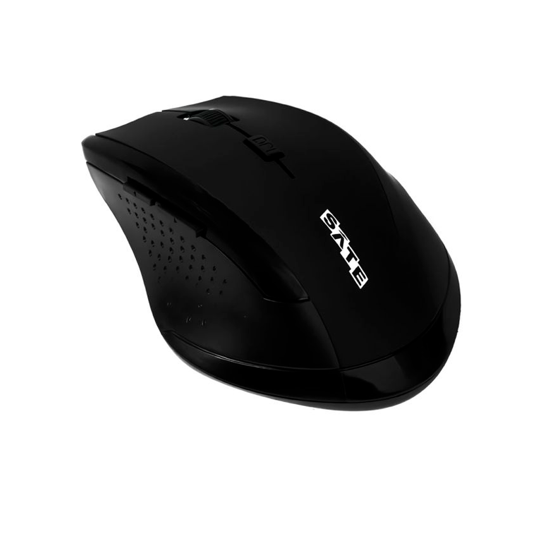 MOUSE WIR SATELLITE A-43G PRETO
