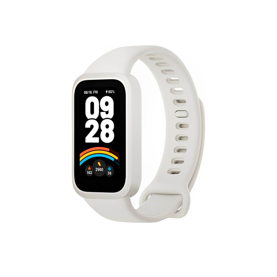 RELOGIO XIAOMI MI SMART BAND 9 ACTIVE BEIGE WHITE M2435B1 GLOBAL
