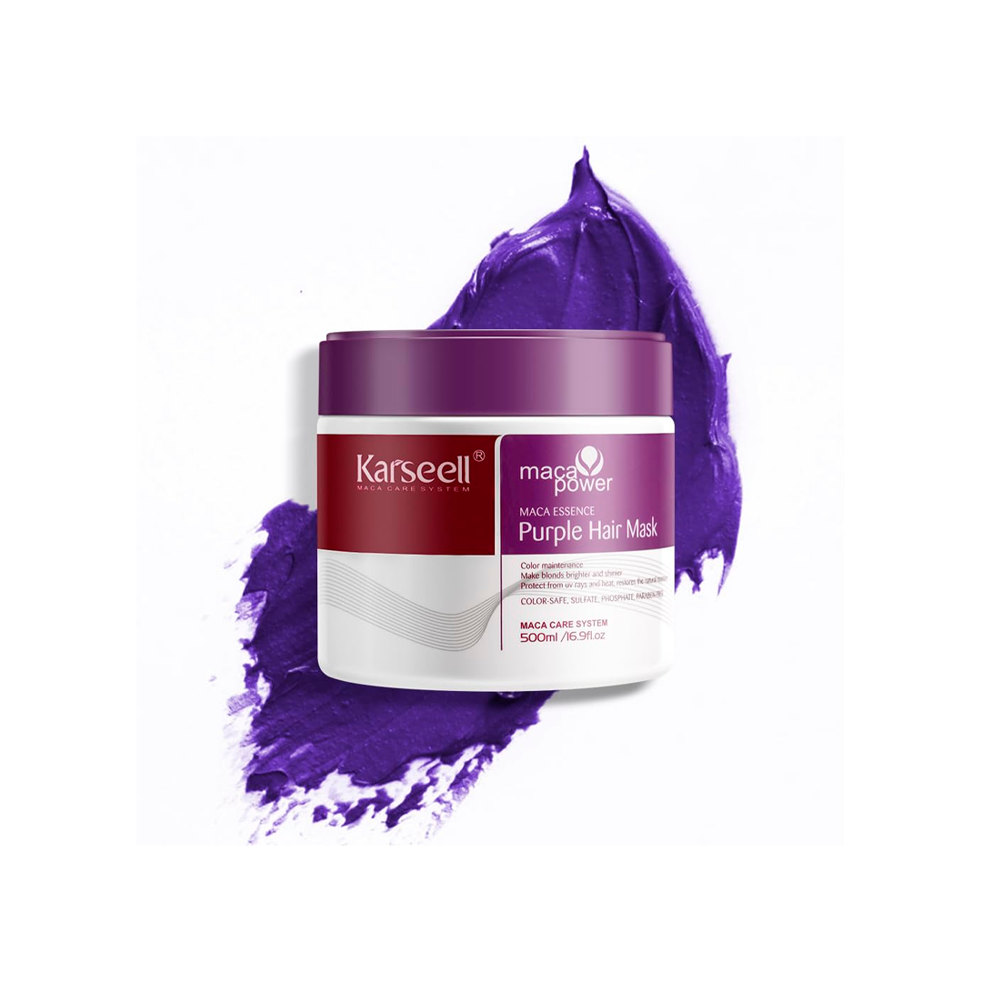 MASCARA KARSEELL MACA POWER PURPLE HAIR 500ML 474109/036427
