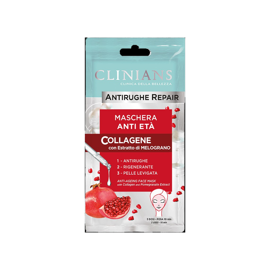 MASCARA FACIAL CLINIANS ANTIRUGHE REPAIR COLLAGENE 15ML