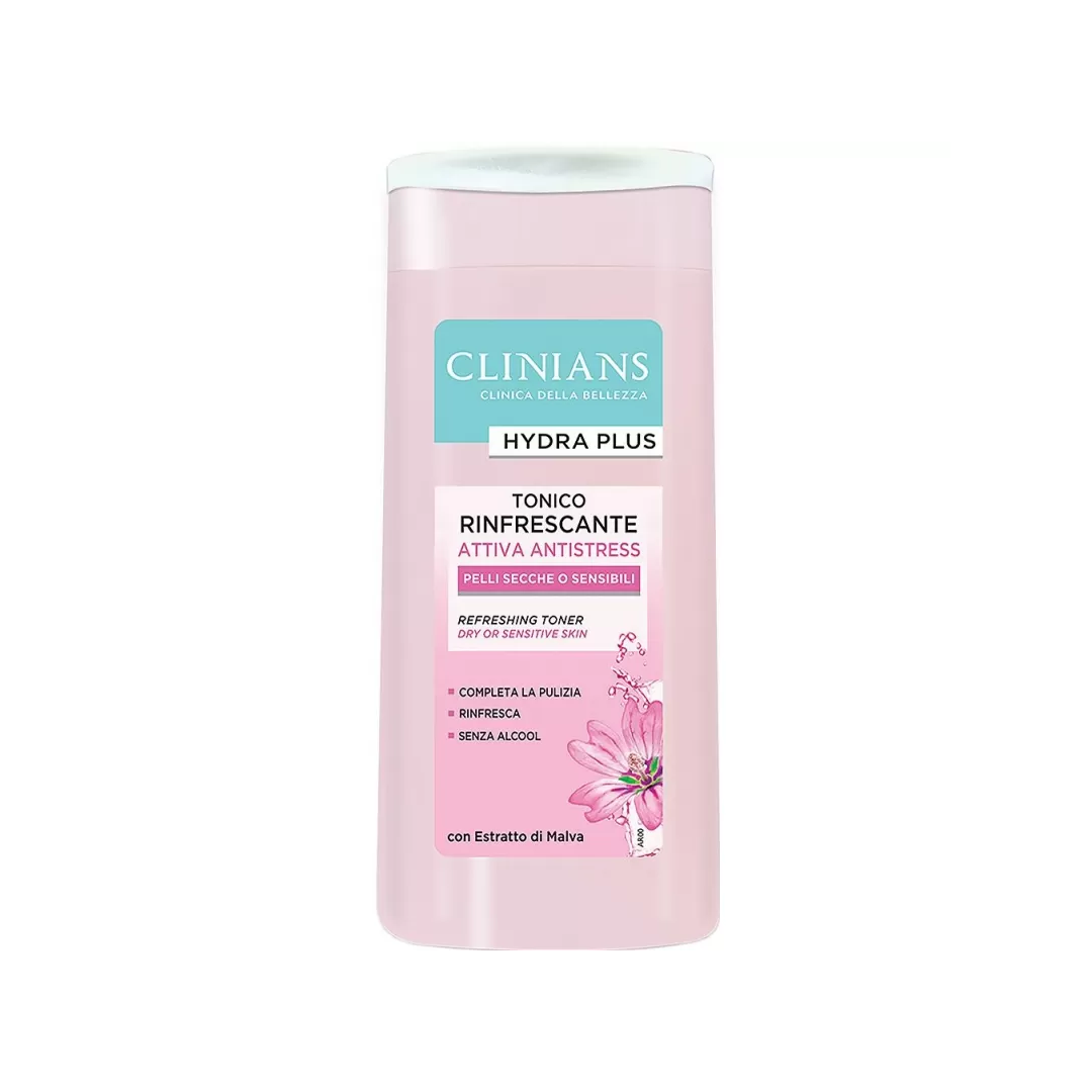 TONICO FACIAL CLINIANS HYDRA PLUS ATTIVA ANTISTRESS 200ML