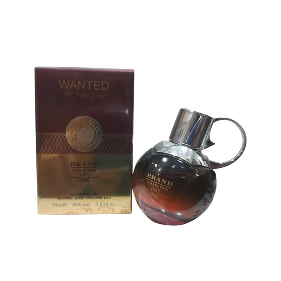 BRAND COLLECTION NO-385 AZZ WANTED BY NIGHT FEM 25ML EDP 899210