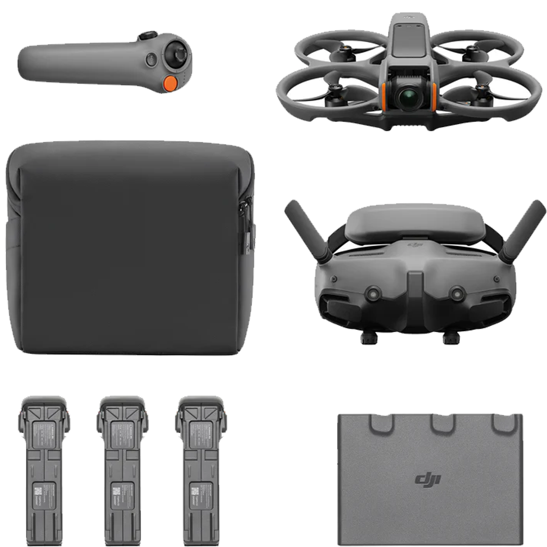 DRONE DJI AVATA 2 FLY MORE COMBO (THREE BATTERY)