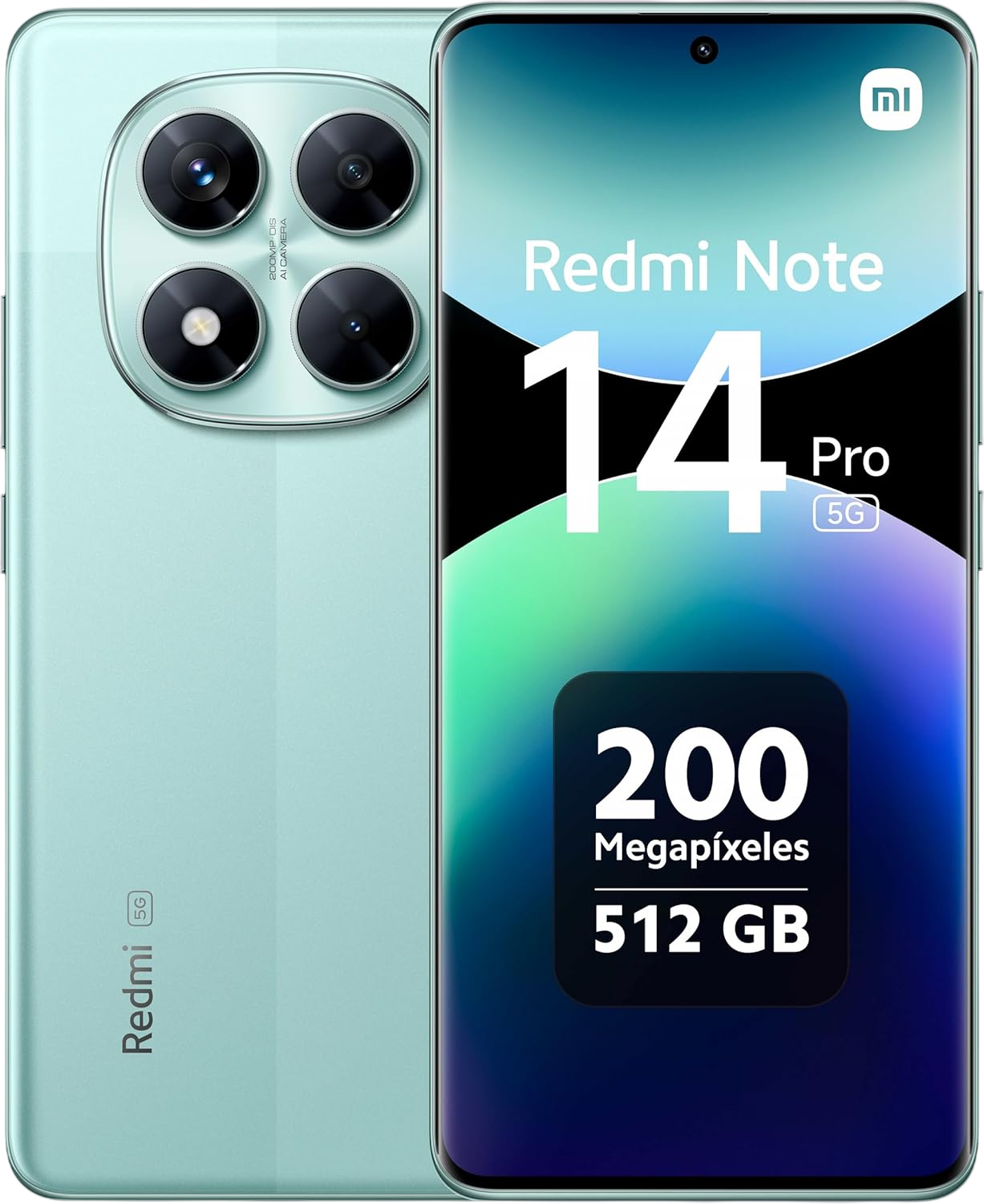 Anúncio: Cel Xiaomi Redmi Note 14 Pro 5G 12GB+512GB Global Green