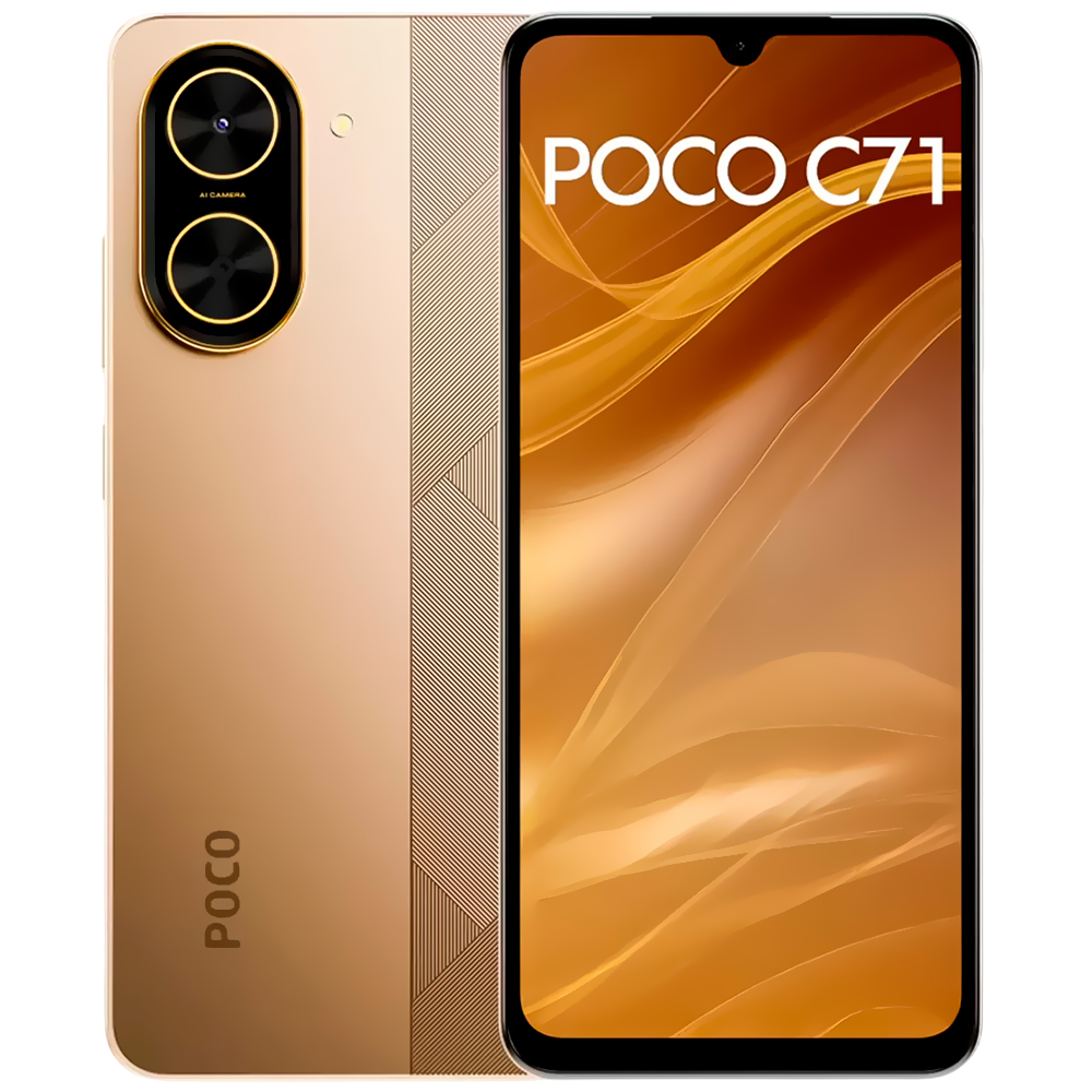 Anúncio: Cel Xiaomi Poco C71 4G 4+128GB Global Gold