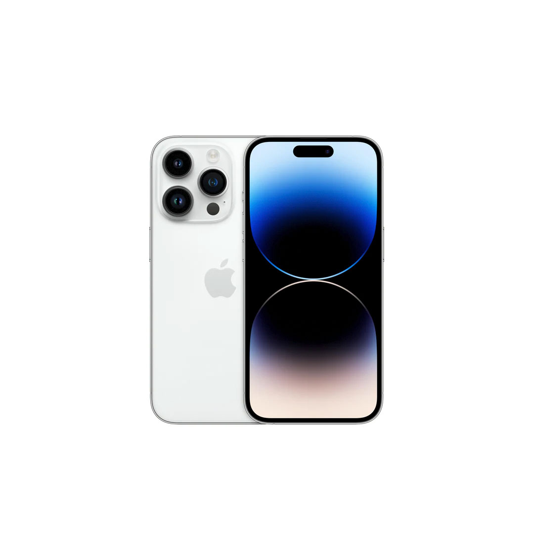 CELULAR APPLE SEMI NOVO IPHONE 14 PRO 128GB SILVER ESIM SO APA/30
