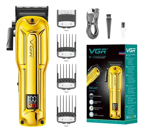 APARADOR DE PELO VGR V-138 GOLD CARREGAVEL*