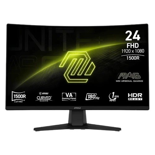 Monitor LED 24" MSI MAG 242C Curved Gaming 1MS HDR/180HZ 1920*1080FH