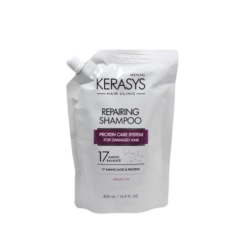Shampoo Kerasys Repairing Argan OIL 500ML Refil