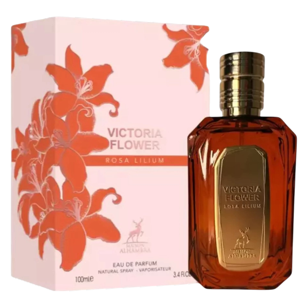 Anúncio: Maison Alhambra Victoria Flower Rosa Lilium Fem 100ml EDP