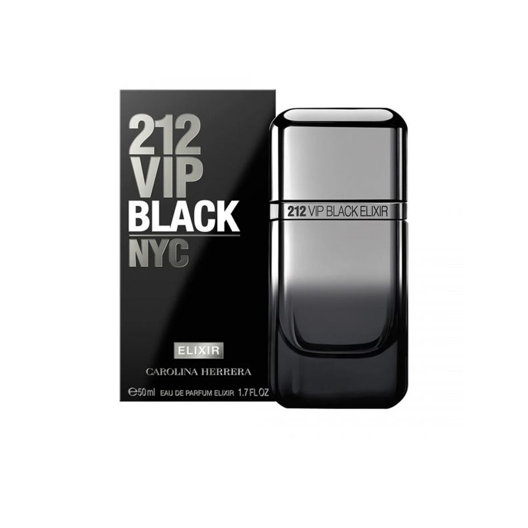 CAROLINA HERRERA 212 VIP BLACK ELIXIR MEN 50ML EDP