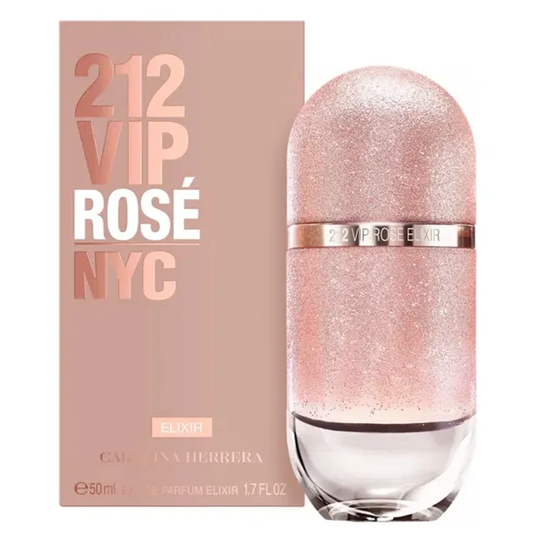 CAROLINA HERRERA 212 VIP ROSE ELIXIR FEM 50ML EDP