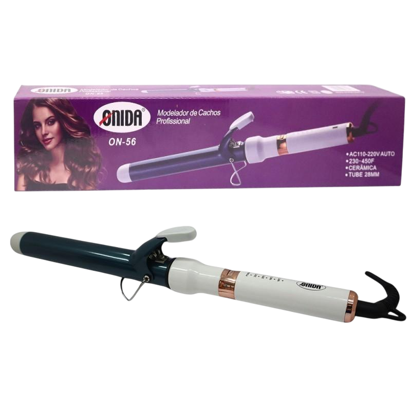 Anúncio: Modelador de Cachos Onida On-56 BRANCO/VERDE 28MM Bivolt