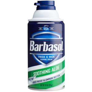Anúncio: Espuma Barbear Barbasol Shaving Cream Soothing Aloe 283G 002731