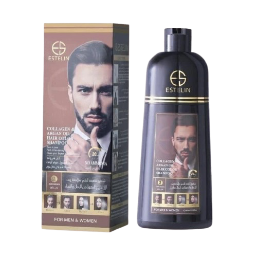 SHAMPOO ESTELIN HAIR CARE COLLAGEN & ARGAN OIL HAIR COLOR 400ML