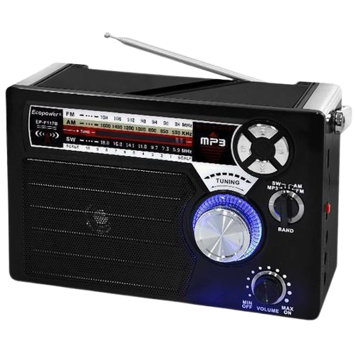 SPEAKER ECOPOWER EP-F117B WODEN BT/USB/SD/FM/AUX