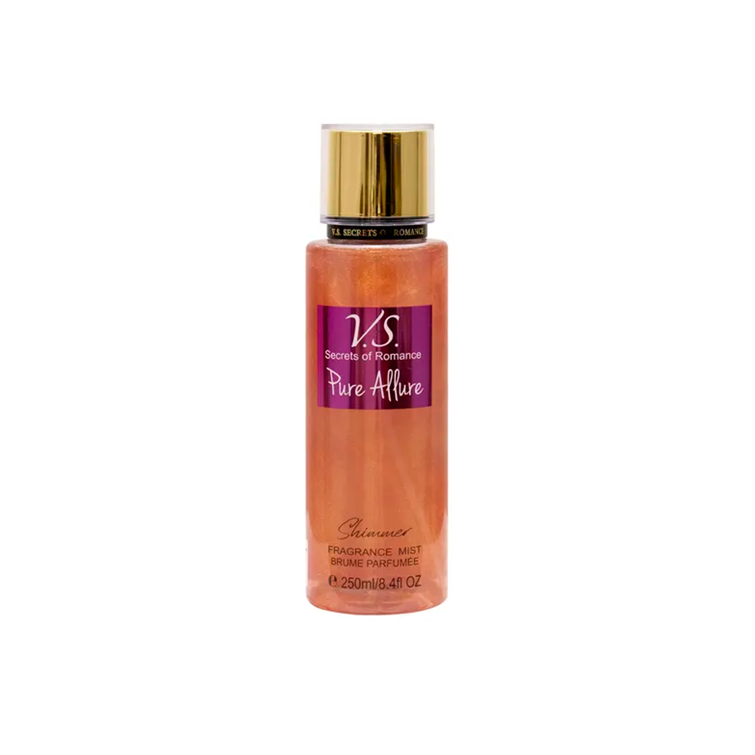 SPLASH V.S SECRETS OF ROMANCE PURE ALLURE SHIMMER 250ML