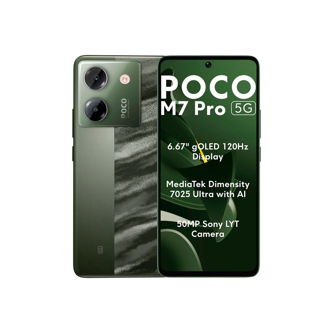 CEL XIAOMI POCO M7 PRO 5G 12+512GB GLOBAL GREEN | LG Importados