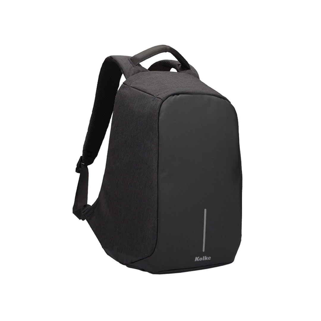 MOCHILA ANTI-ROBO ACTIVE KOLKE KVM-245 GREY/PRETO 15.6"