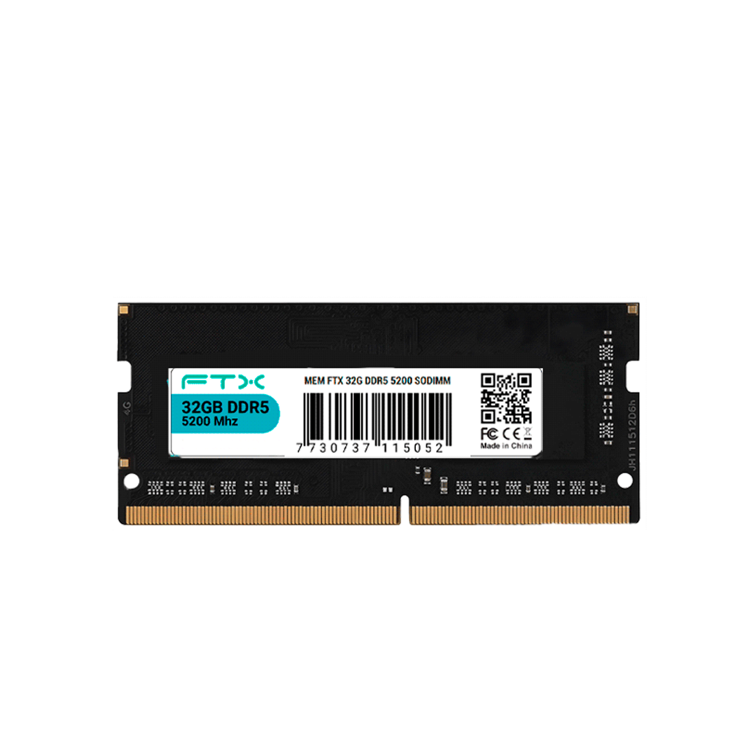MEMORIA NOTEBOOK DDR5 32GB 5200MHZ FTX | | LG Importados