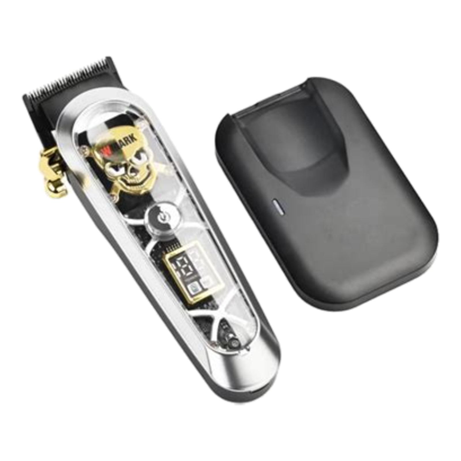 Anúncio: Kit Maquina Cabelo Wmark Ng-130 Silver Bivolt