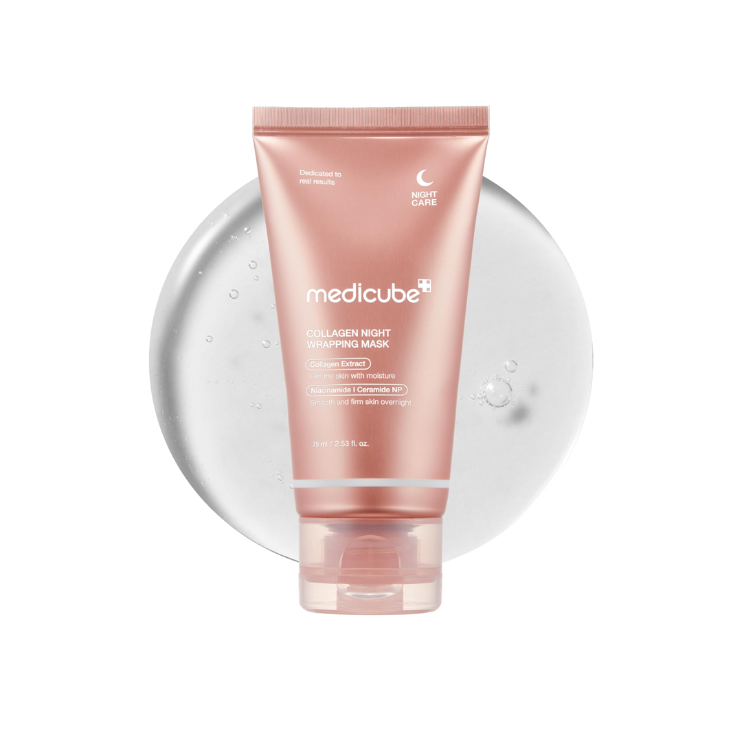 CREME FACIAL MEDICUBE COLLAGEN NIGHT WRAPPING MASK 75ML