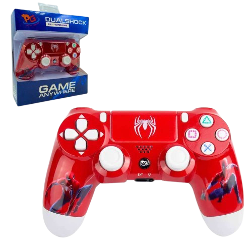 GAME PS4 AC CONTROL DUALSHOCK P4 SPIDERMAN RED