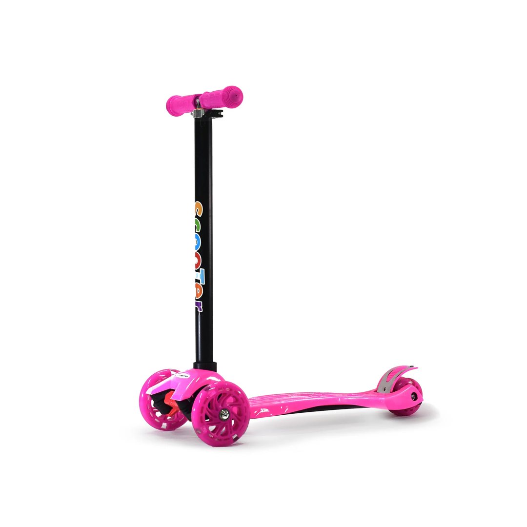 PATINETE INFANTIL SCOOTER 4LIFE ROSA COLORIDO