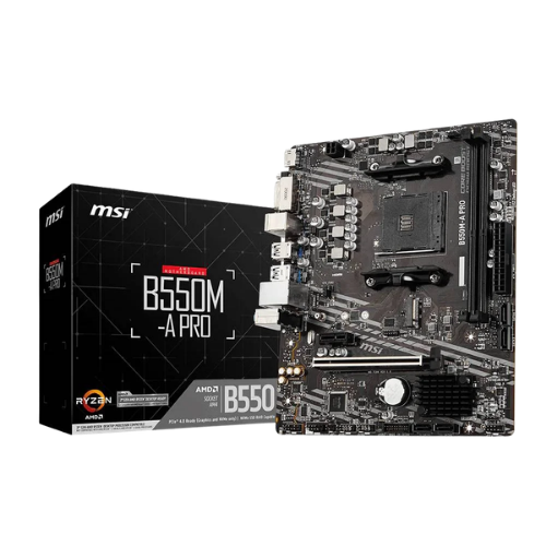 Anúncio: MB Am4 Msi B550M-A Pro M.2 DVI/DDR4/S/R/V/HDMI 911-7C96-068 752613