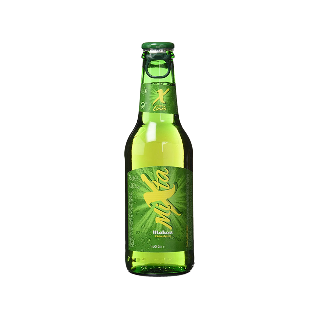 BEB CERVEJA ESPANHA MAHOU MIXTA LIM¶O 250ML GARRAFA