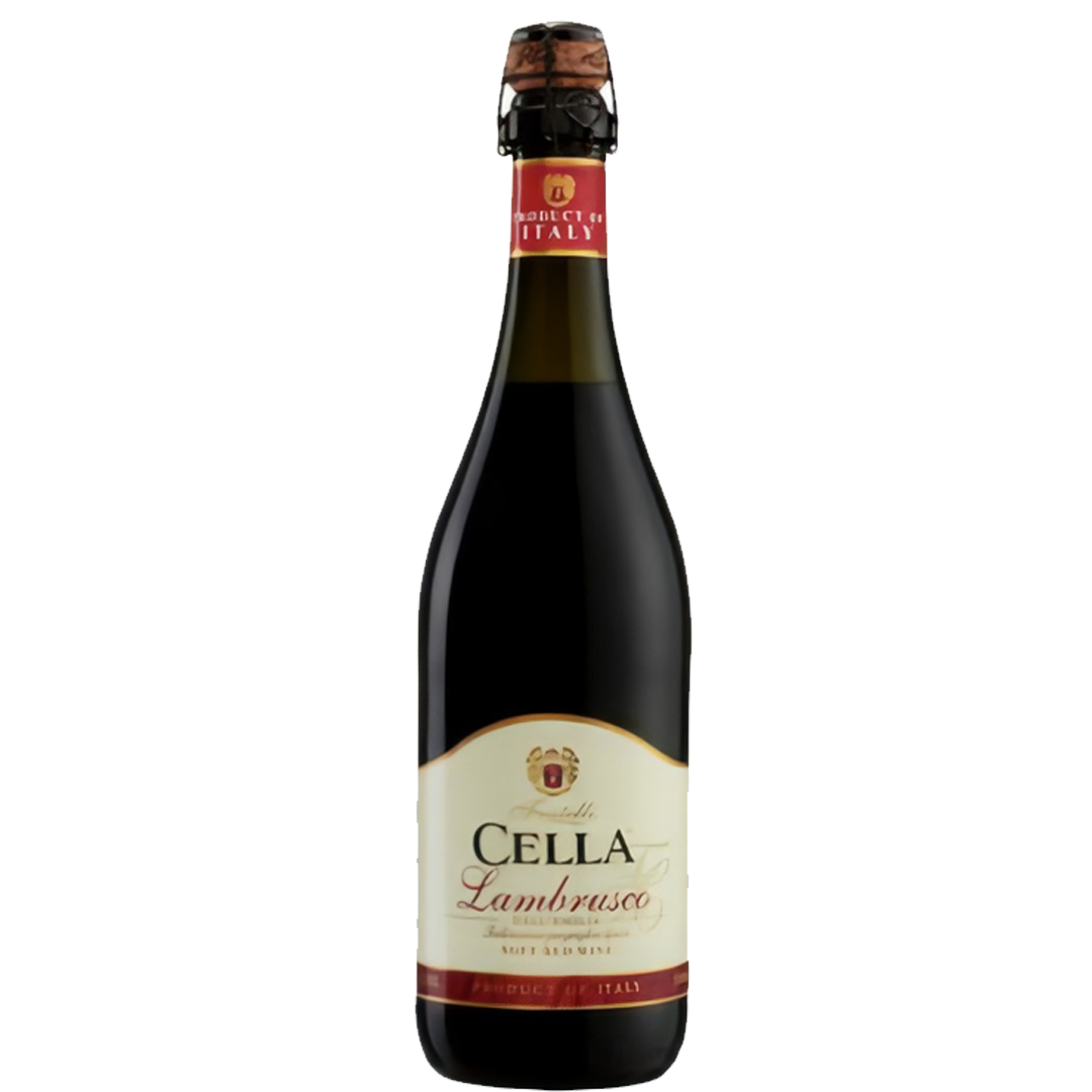 BEB VINHO ITALIANO CELLA FRIZZANTE TINTO C/C 750ML