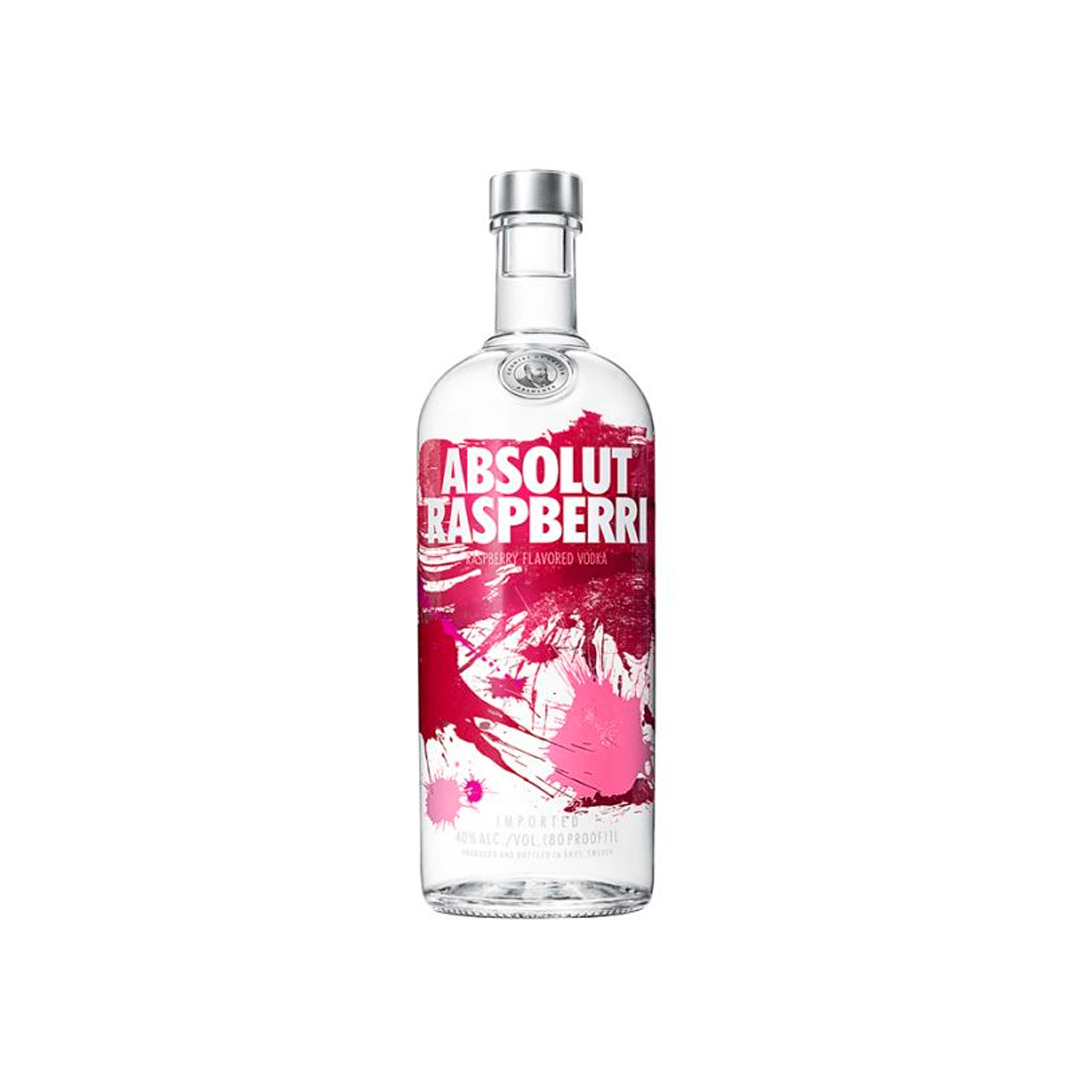 BEB VODKA ABSOLUT RASPBERRY 1LT